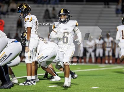 Thumbnail 3 in Clark vs Sports Leadership & Management (NIAA 4A Region Semifinal) photogallery.