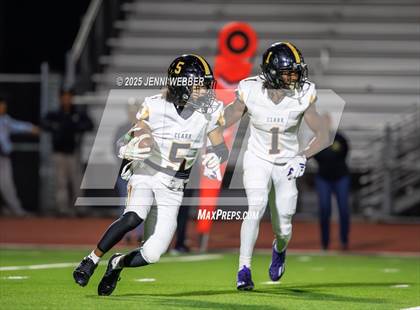 Thumbnail 2 in Clark vs Sports Leadership & Management (NIAA 4A Region Semifinal) photogallery.