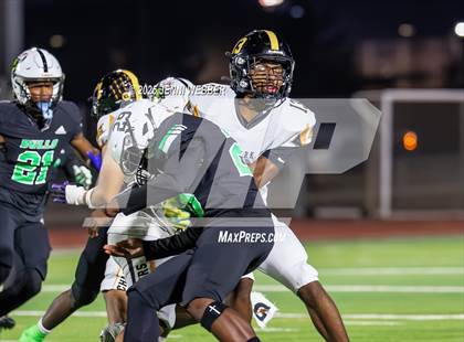 Thumbnail 1 in Clark vs Sports Leadership & Management (NIAA 4A Region Semifinal) photogallery.