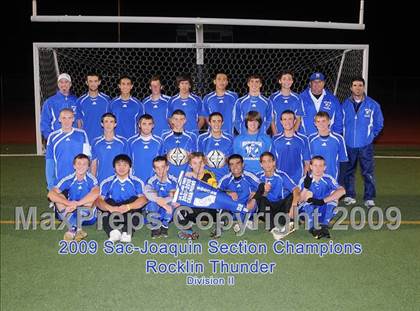 Thumbnail 1 in Rocklin vs. Oak Ridge (CIF SJS D2 Final) photogallery.