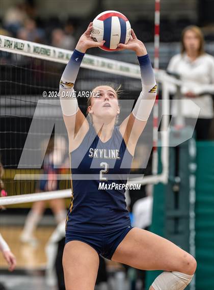 Thumbnail 1 in Skyline vs. Bonneville (UHSAA 5A Second Round) photogallery.