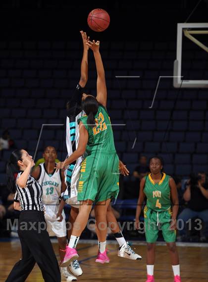 Thumbnail 2 in Long Beach Poly vs. Canyon Springs (CIF SoCal Regional D1 Final) photogallery.