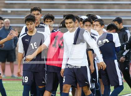 Thumbnail 2 in Montebello vs. Torrey Pines (CIF SoCal Regional D2 Semifinal) photogallery.