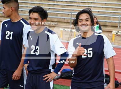 Thumbnail 2 in Montebello vs. Torrey Pines (CIF SoCal Regional D2 Semifinal) photogallery.