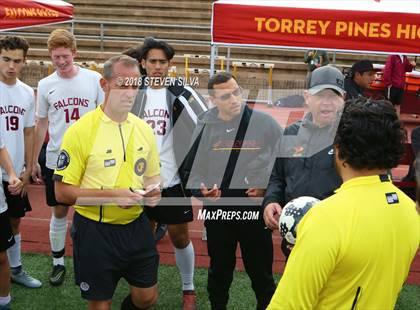 Thumbnail 2 in Montebello vs. Torrey Pines (CIF SoCal Regional D2 Semifinal) photogallery.