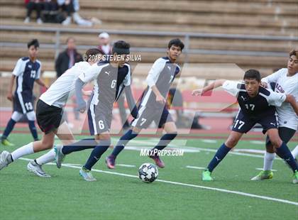 Thumbnail 1 in Montebello vs. Torrey Pines (CIF SoCal Regional D2 Semifinal) photogallery.