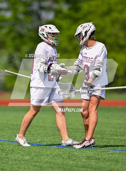 Thumbnail 2 in Aquinas Institute @ Penn Yan Academy (NYSPHSAA Section V Class D Final) photogallery.
