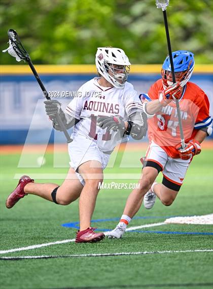 Thumbnail 2 in Aquinas Institute @ Penn Yan Academy (NYSPHSAA Section V Class D Final) photogallery.