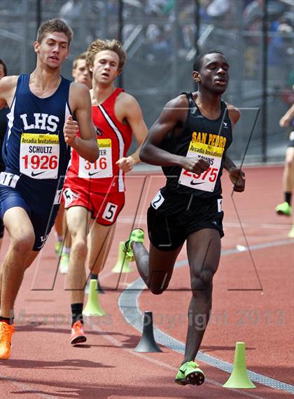 Thumbnail 1 in Arcadia Invitational (800 M Run) photogallery.