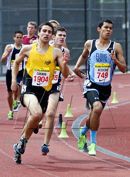 Thumbnail 3 in Arcadia Invitational (800 M Run) photogallery.