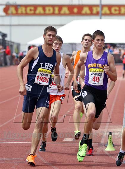 Thumbnail 2 in Arcadia Invitational (800 M Run) photogallery.