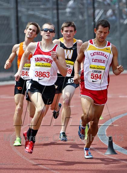 Thumbnail 2 in Arcadia Invitational (800 M Run) photogallery.