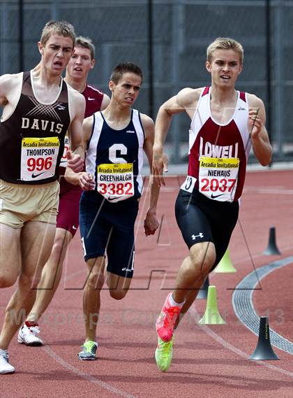 Thumbnail 3 in Arcadia Invitational (800 M Run) photogallery.