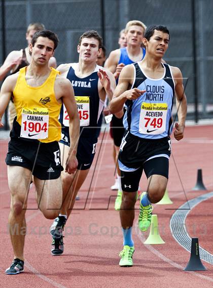 Thumbnail 2 in Arcadia Invitational (800 M Run) photogallery.