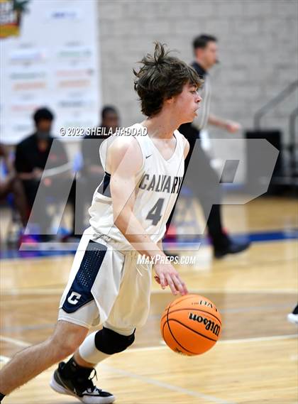 Thumbnail 3 in Calvary Christian vs Clearwater (Sunbash Tournament) photogallery.