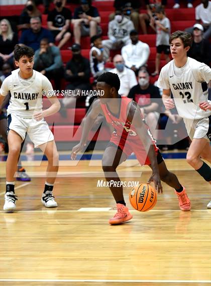Thumbnail 3 in Calvary Christian vs Clearwater (Sunbash Tournament) photogallery.