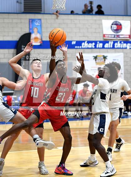 Thumbnail 1 in Calvary Christian vs Clearwater (Sunbash Tournament) photogallery.