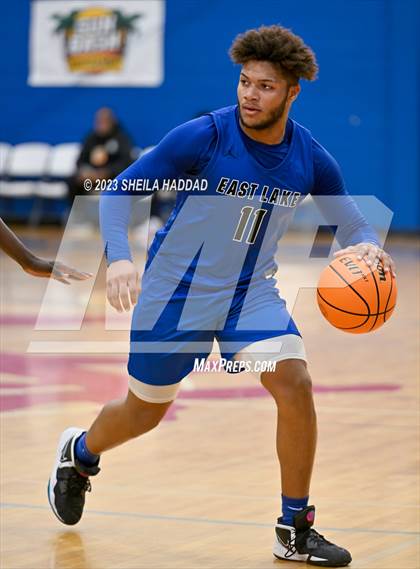 Thumbnail 2 in East Lake vs Holy Trinity Episcopal Academy  (Sun Bash Tourney) photogallery.