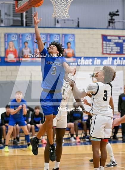 Thumbnail 1 in East Lake vs Holy Trinity Episcopal Academy  (Sun Bash Tourney) photogallery.