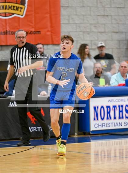 Thumbnail 3 in East Lake vs Holy Trinity Episcopal Academy  (Sun Bash Tourney) photogallery.