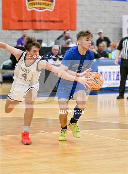 Thumbnail 2 in East Lake vs Holy Trinity Episcopal Academy  (Sun Bash Tourney) photogallery.