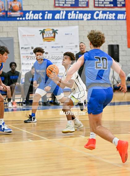 Thumbnail 1 in East Lake vs Holy Trinity Episcopal Academy  (Sun Bash Tourney) photogallery.