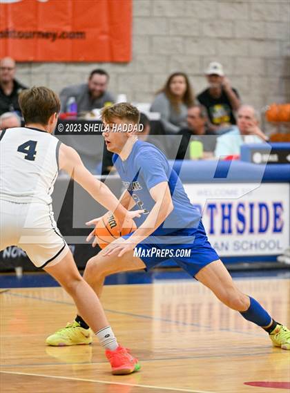 Thumbnail 1 in East Lake vs Holy Trinity Episcopal Academy  (Sun Bash Tourney) photogallery.