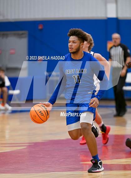 Thumbnail 3 in East Lake vs Holy Trinity Episcopal Academy  (Sun Bash Tourney) photogallery.