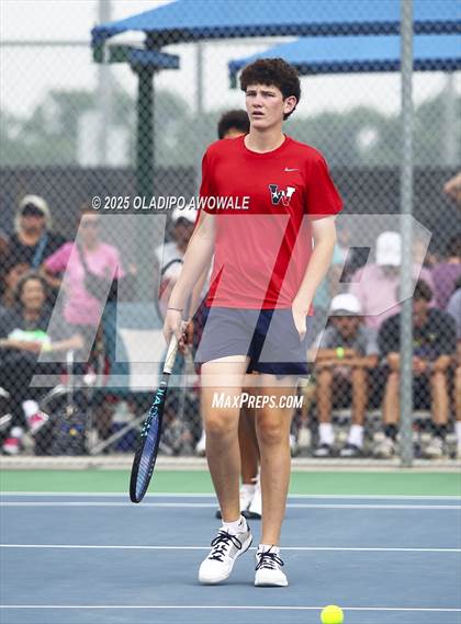 Thumbnail 1 in UIL 4A Boys Tennis Finals photogallery.