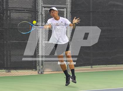 Thumbnail 3 in UIL 4A Boys Tennis Finals photogallery.