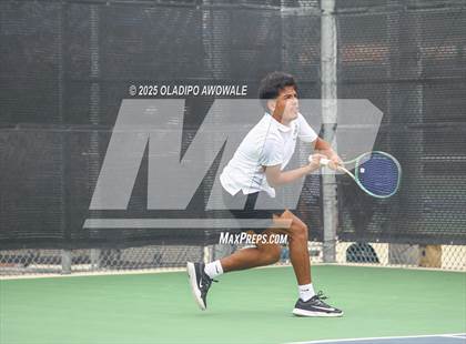 Thumbnail 1 in UIL 4A Boys Tennis Finals photogallery.