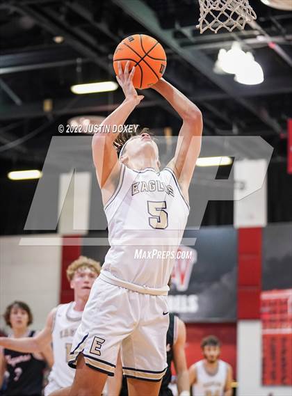 Thumbnail 1 in Boulder City vs. Fernley (NIAA Class 3A State Boys Semifinal) photogallery.