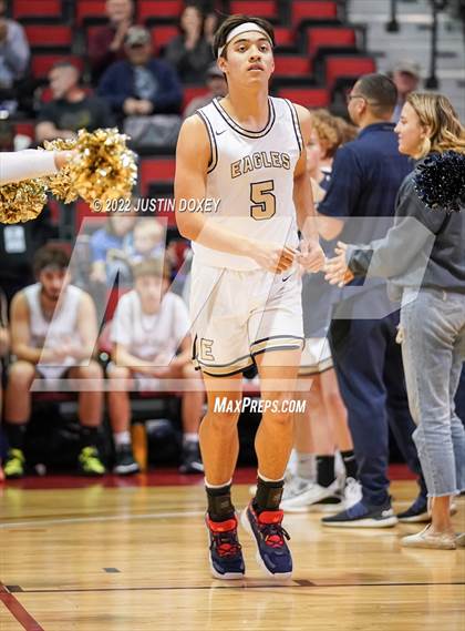 Thumbnail 1 in Boulder City vs. Fernley (NIAA Class 3A State Boys Semifinal) photogallery.