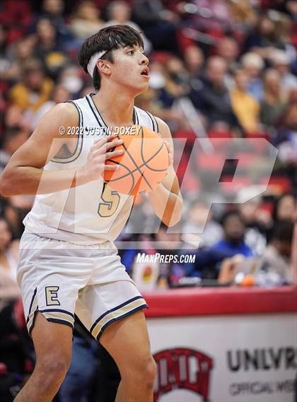 Thumbnail 1 in Boulder City vs. Fernley (NIAA Class 3A State Boys Semifinal) photogallery.