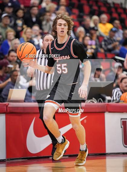 Thumbnail 3 in Boulder City vs. Fernley (NIAA Class 3A State Boys Semifinal) photogallery.