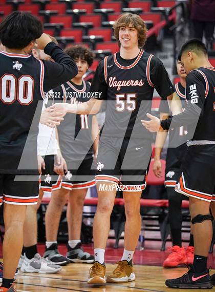 Thumbnail 2 in Boulder City vs. Fernley (NIAA Class 3A State Boys Semifinal) photogallery.