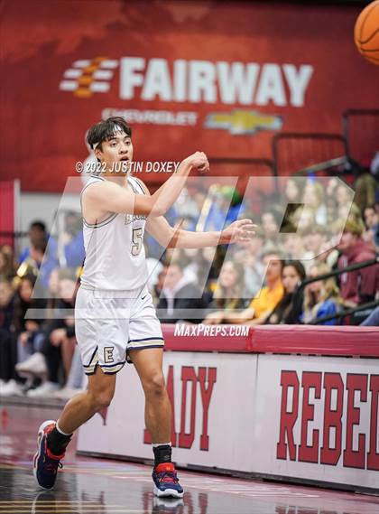 Thumbnail 1 in Boulder City vs. Fernley (NIAA Class 3A State Boys Semifinal) photogallery.