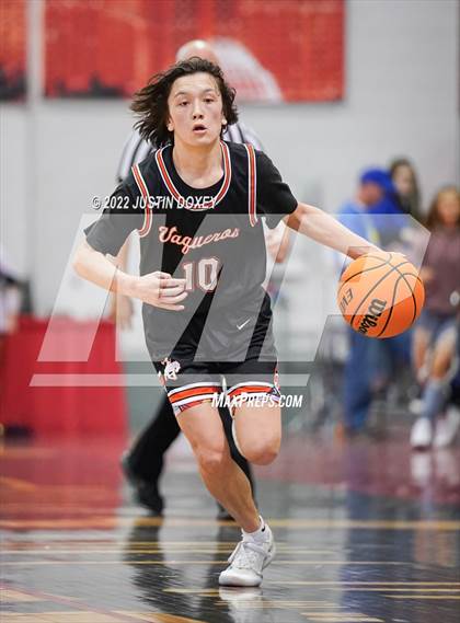 Thumbnail 3 in Boulder City vs. Fernley (NIAA Class 3A State Boys Semifinal) photogallery.
