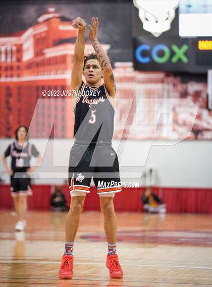 Thumbnail 3 in Boulder City vs. Fernley (NIAA Class 3A State Boys Semifinal) photogallery.