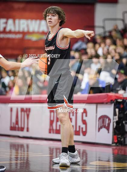 Thumbnail 2 in Boulder City vs. Fernley (NIAA Class 3A State Boys Semifinal) photogallery.