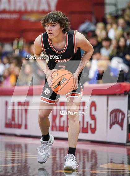 Thumbnail 1 in Boulder City vs. Fernley (NIAA Class 3A State Boys Semifinal) photogallery.