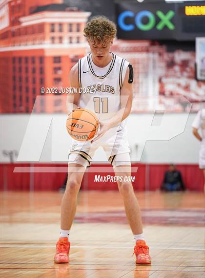 Thumbnail 2 in Boulder City vs. Fernley (NIAA Class 3A State Boys Semifinal) photogallery.