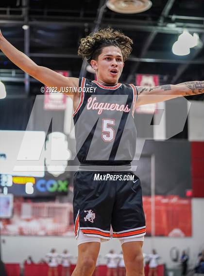 Thumbnail 1 in Boulder City vs. Fernley (NIAA Class 3A State Boys Semifinal) photogallery.