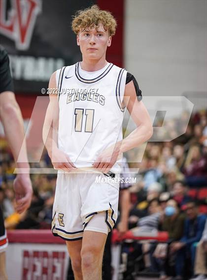 Thumbnail 2 in Boulder City vs. Fernley (NIAA Class 3A State Boys Semifinal) photogallery.
