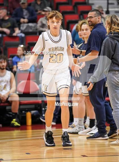 Thumbnail 3 in Boulder City vs. Fernley (NIAA Class 3A State Boys Semifinal) photogallery.