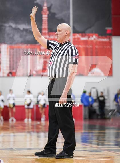 Thumbnail 2 in Boulder City vs. Fernley (NIAA Class 3A State Boys Semifinal) photogallery.