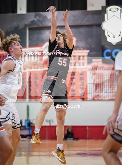 Thumbnail 3 in Boulder City vs. Fernley (NIAA Class 3A State Boys Semifinal) photogallery.