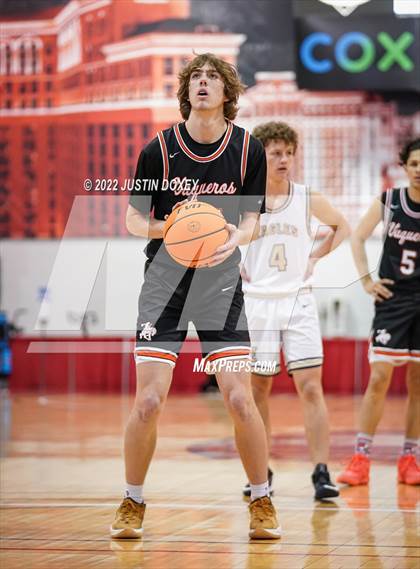 Thumbnail 3 in Boulder City vs. Fernley (NIAA Class 3A State Boys Semifinal) photogallery.
