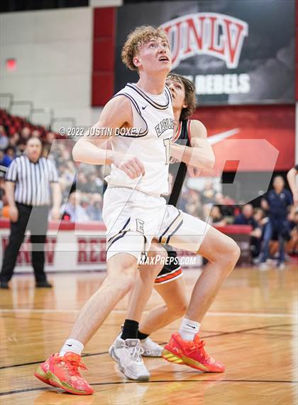 Thumbnail 3 in Boulder City vs. Fernley (NIAA Class 3A State Boys Semifinal) photogallery.