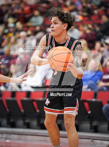 Thumbnail 1 in Boulder City vs. Fernley (NIAA Class 3A State Boys Semifinal) photogallery.
